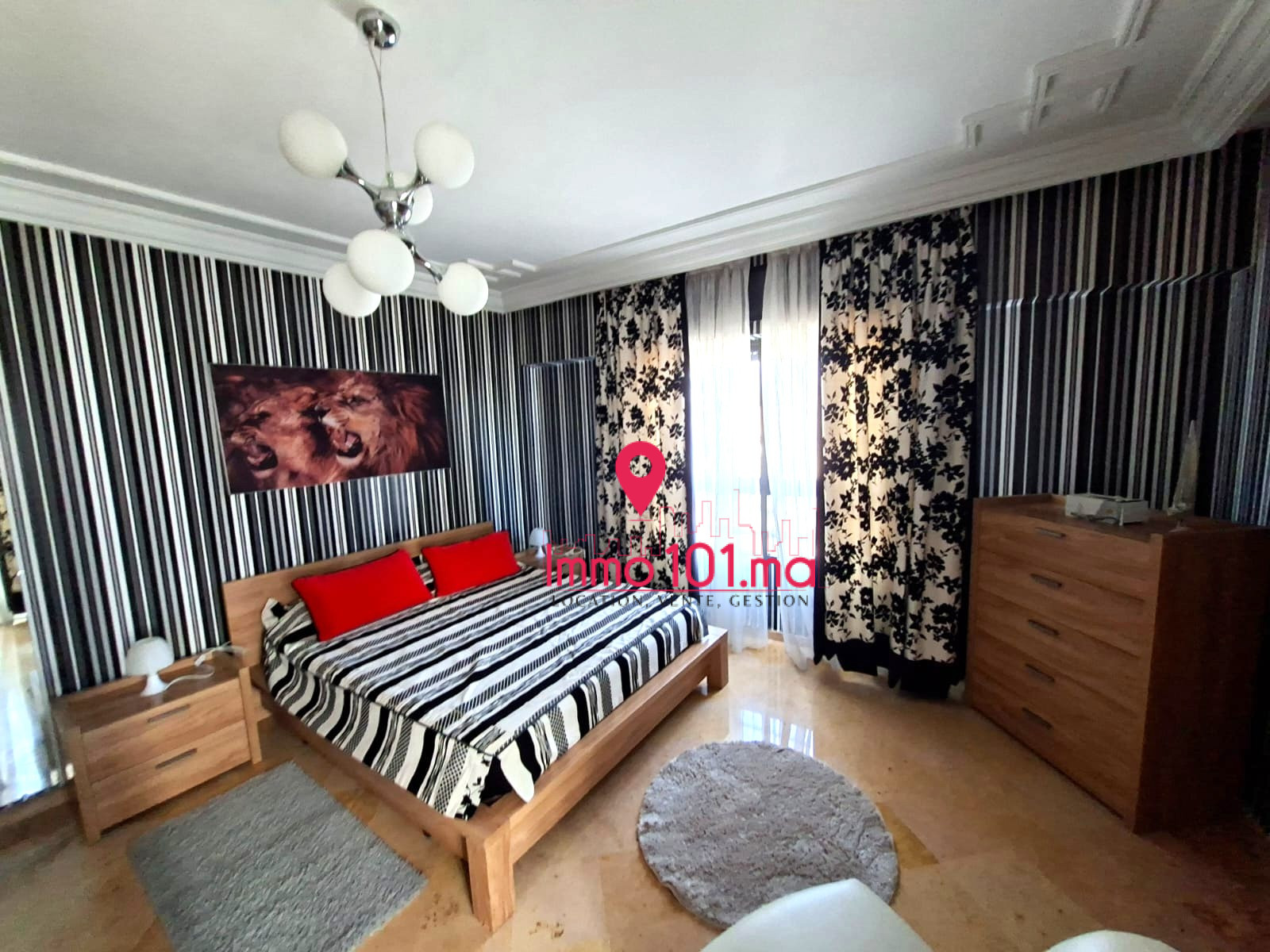 Location appartement meublé à Hay Riad SILAM2563